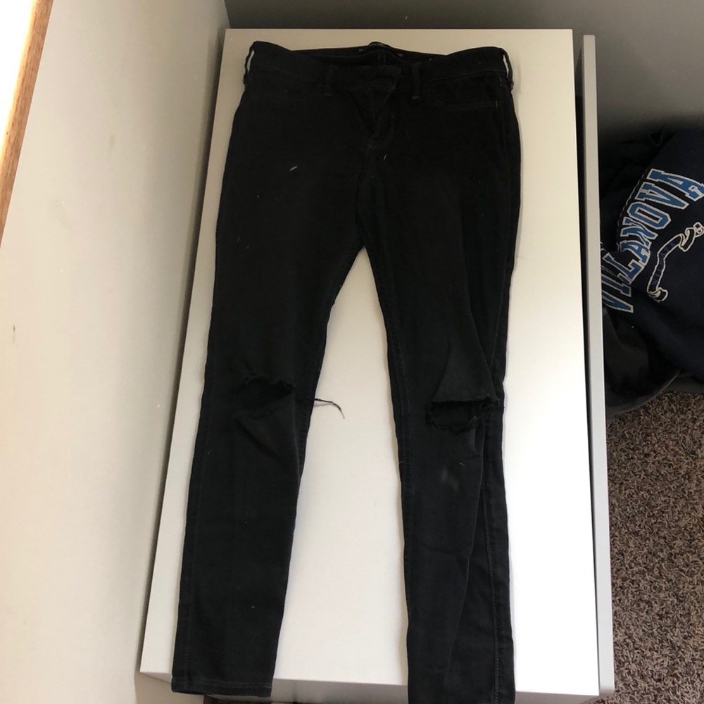 Two holes in knees hollister jeans!